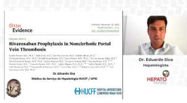 Hepato Papers: Rivaroxaban Prophylaxis in Noncirrhotic Portal Vein Thrombosis