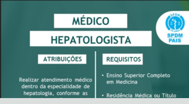 Oportunidade para hepatologistas